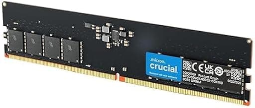 Crucial RAM 16GB DDR5 5600 MHz CL46 (16Gbit) Desktop Memory CT16G56C46U5