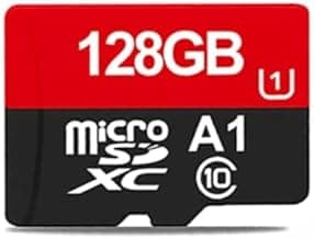 128GB Memory Card, Class 10, A1 App Performance, UHS-I U1 High-Speed Storage Card for Smartphones, Tablets, and Action Cameras