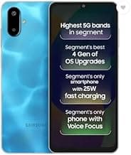 Samsung Galaxy F06 5G, Bahama Blue (4GB, 128GB)