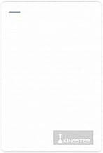 KINGSTER® 1TB Ultra Slim Portable External Hard Drive (USB 3.0, High-Speed 145MB/s, White, Plug & Play HDD, 2.5 Inch)