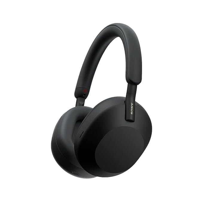 Sony WH-1000XM5 Wireless Industry Leading Active Noise Cancelling Headphones (Auto NC Optimizer, 30 Hr Battery)
