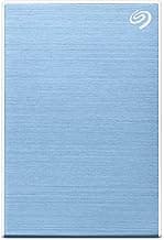 Seagate One Touch 2TB External HDD with Password Protection Light Blue, for Windows and Mac, with 3 Yr Data Recovery Services, (STKY2000402)