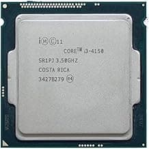 Core i3 4130/4150/4160/4170/4330/4340/4350/4360/4370 4th Generation, 2.9 GHz Upto 3.8 GHz, LGA 1150 Socket, 2 Cores, 4 Threads, 3/4 MB Cache, Desktop Processor, 1 Year Warranty (Silver)