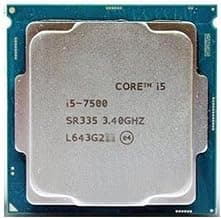 Core i5 7400/7500/7600 7th Generation, 2.4/2.7/2.8/3.0/3.4/3.5/3.8 GHz, LGA1151 Socket, 4 Cores, 4 Threads, 6 MB Cache,LGA 1151 Desktop Processor, 1 Year Warranty (Silver)