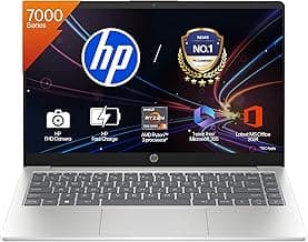 HP 15 Smartchoice, AMD Ryzen 3 7320U (8GB LPDDR5, 512GB SSD) FHD, Anti-Glare, Micro-Edge, 15.6''/39.6cm, Win11, M365 Basic(1yr)* Office24, Silver, 1.59kg, fc0500AU, FHD Camera w/Privacy Shutter Laptop