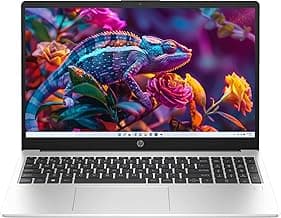 HP 15 (2026), AMD Ryzen 5 Hexa Core 7535U - (8 GB DDR5/512 GB SSD/Radeon 660M Graphics/Windows 11 Pro) Thin & Light Business Laptop/15.6" FHD/Backlit + Fingerprint/Silver/Copilot Key/1.5kg/MSO 2024