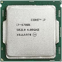 Core i7 6700 6th Generation, 2.8/3.4/4.0 GHz, FCLGA1151 Socket, 4 Cores, 8 Threads, 8 MB Cache,LGA 1151 Desktop Processor, 1 Year Warranty (Silver)